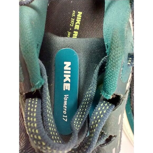 Nike Vomero 17 Running Shoes Men's 7.5 Green ZoomX Athletic Sneakers - Picture 11 of 12